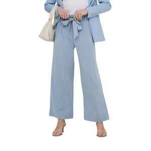 Only Blue Viscose Casual Women's Pants